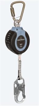 FallTech 82710SC1    10' DuraTech SRL Single Leg Web Retractable with Steel Snap Hook & Steel Carabiner