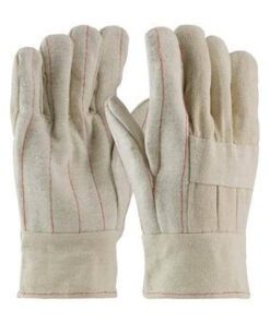 PIP 94-928  Premium Grade Hot Mill Glove with Three-Layers of Cotton Canvas and Burlap Liner- 28 oz, Band Top Cuff - Box/12 Pairs