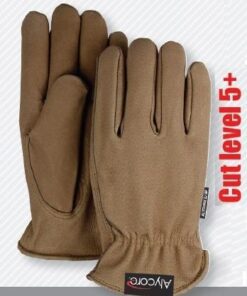 Majestic A2P10P Power Cut Top Grain Pigskin Drivers Gloves with Alycore  - 1 Pair
