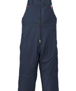 AmeriFire-AR ArcticB Bib Indura Arc Rated FR Arctic Navy Bib With 12.5 Oz Double Faced Moda-Quilt FR, 50 Cal, 2112 Compliant, Made In USA