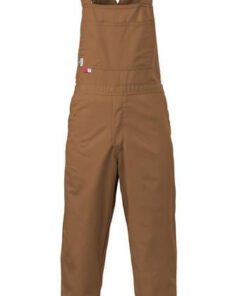 Saf-Tech BO16 Unlined FR Bib, 9 oz Indura, 100% Cotton, Arc Rated, 11.5 cal, 70E and 2112 Compliant, Made in USA, Choice of 9 Colors
