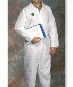 West Chester C3800 POSIWEAR M3 White Disposable Coveralls, Open Wrist & Ankles, Collar - Case/25