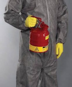 West Chester C3902 Posi-Wear M3 - Gray SMMMS Disposable Coveralls, zipper front w/Elastic Wrist and Ankle - Case/25