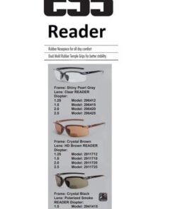 CrossFire ES5 Bifocal Reader Safety Glass Series