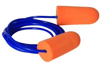 Radians FP71 Resistor 32 Disposable Bullet Foam Earplugs, Corded, Box/100