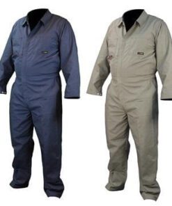Radians FRCA-002 VolCore Cotton AR/FR Coverall, ATPV 8.5 Cal, NFPA 2112, 70E PPE CAT 2, Navy Or Khaki