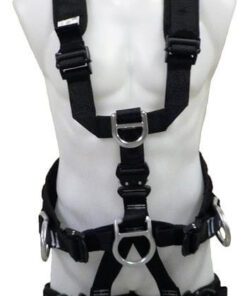 SafeWaze FS227-T Pro+ Premium Tower Erection Harness, Seat, All Quick Connects, Rated 420 lbs