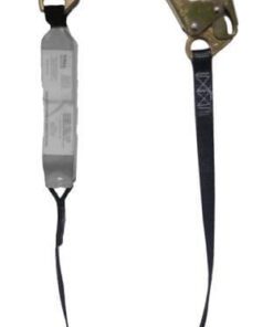 SafeWaze FS88665-HW FSP Extreme 6ft.  Heavyweight Shock Absorbing Lanyard with Rebar Hook & Snap Hook, Big Boy 400 lb Rated