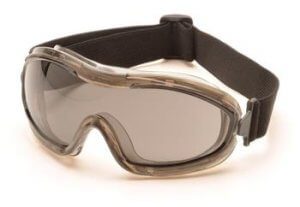 Pyramex G724T Goggles, Low Profile Chemical Splash Goggle with Gray Anti-Fog Lens , Qty: Box/12 prs