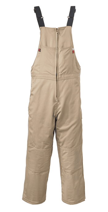 Saf-Tech IBO16 Arc Rated FR Winter Insulated Bib, 7 oz Indura, Moda-Quilt Insulation, 35 cal, 70E and 2112 Compliant, Made in USA