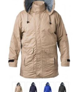 Saf-Tech IPARK32 Arc Rated FR Winter Parka 7 oz. Ultra Soft with Stitched-in FR Liner & Insulated Hood, 35 cal, 2112 Compliant, Made in USA