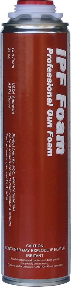 Todol IPF01 Rodent & Pest Control Gun Foam 24 oz, 12/case