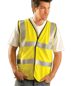 OccuNomix Class 2 FR Fire Resistant Vest, Arc Rated Hi Vis Mesh Vest LUX-SSFGCFR