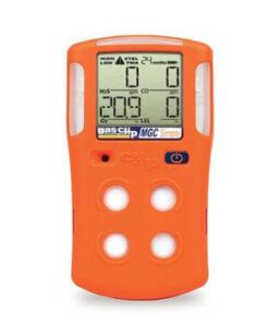 Gas Clip Technologies Multi Gas Clip Simple MGC-S Detects H2S, CO, O2 & Combustible Gases (LEL), 2 Year Run Time- No Charging Ever!