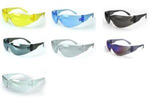 Radians Mirage Safety Eyewear, 9 Color / Lens Choices, Box/ 12