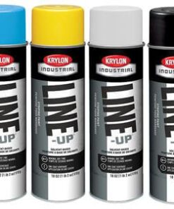 Krylon Line-Up Solvent-Based Pavement Striping Paints, Case/ 12 Cans