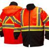 Pyramex RCP3220 Hi Vis Class 3 Type R Weatherproof Parka