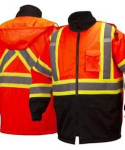 Pyramex RCP3220 Hi Vis Class 3 Type R Weatherproof Parka