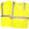 Pyramex RVHL2510BRD Lumen-x Hi Vis Yellow Mesh Class 2 Breakaway Vest