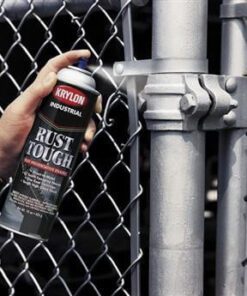 Krylon Industrial Rust Tough Acrylic Enamel Aerosols, Case/ 6 Cans