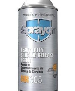 Sprayon MR305 Heavy-Duty Silicone Release Agent S00305000 Aerosol 12 Oz. Cans, Case/12