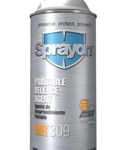 Sprayon MR309 Paintable Release Agent S00309000 Aerosol 12 Oz Cans, Case/12