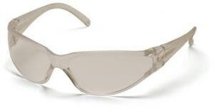 Pyramex S1410S Safety Glasses, Fastrac Eyewear Clear Lens with Clear Frame, Qty: Box/12 prs