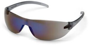 Pyramex S3275S Safety Glasses, Alair Eyewear Blue Mirror Lens with Blue Mirror Frame , Qty: Box/12 prs