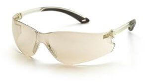 Pyramex S5880S Safety Glasses, Itek Eyewear IO Mirror Lens with IO Mirror Temples, Qty: Box/12 prs