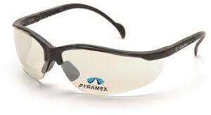 Pyramex SB1880R15 Safety Glasses, V2 Readers Eyewear IO Mirror +1.5 Lens with Black Frame, Qty: Box/12 prs