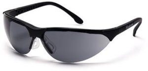 Pyramex SB2820S Safety Glasses, Rendezvous Eyewear Gray Lens with Black Frame, Qty: Box/12 prs