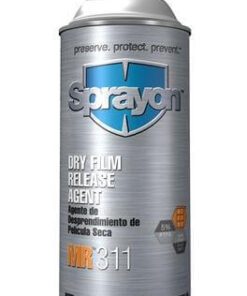 Sprayon S00311000 Dry Film Release Agent MR311 Aerosol, 12 Oz Cans, Case/12