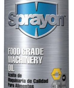 Sprayon S00700000 Food Grade Machinery Oil LU700 Aerosol 10 Oz Cans, Case/12