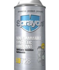 Sprayon LU728  Non-flammable Synthetic Lubricant, S007280000, 16 oz. (8.75 net wt), Case/ 12