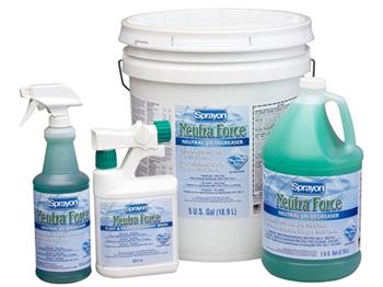 Sprayon Neutra-Force All Purpose Neutral pH Cleaner/Degreaser - SC1201TL0, 33-oz. Case pk 12
