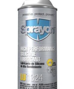 Sprayon S01324000 High Performance Silicone Lubricant LU1324 Aerosol 10 Oz. Cans, Case/12