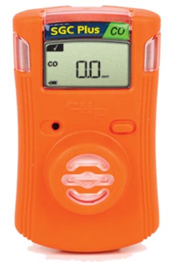 Gas Clip Technologies SGC-P-C Single Gas Clip Plus Infrared with Hibernate Mode, Detects Carbon Monoxide (CO), Calibration Optional