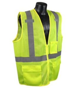 Radians SV27-2ZGM Class 2 Standard Vest-Green