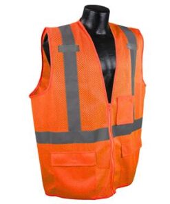 Radians SV27-2ZOM Class 2 Standard Vest-Orange