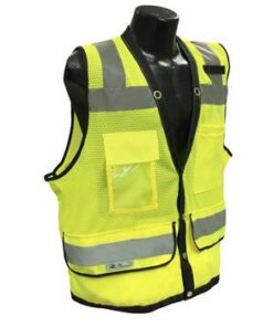Radians SV59-2ZGD Class 2 Heavy Duty Surveyor Safety Vest - Green