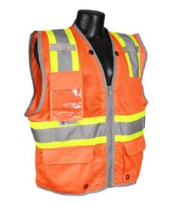 Radians SV6HO Class 2 Heavy Duty Surveyor Vest - Orange
