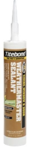 Titebond WeatherMaster Sealants, 10.1 Oz. Cartridge, Case/12, Red Colors