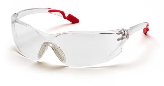 Pyramex SP6510S Safety Glasses, Achieva Eyewear Clear Lens with Pink Temples, Qty: Box/12 prs - Image 2
