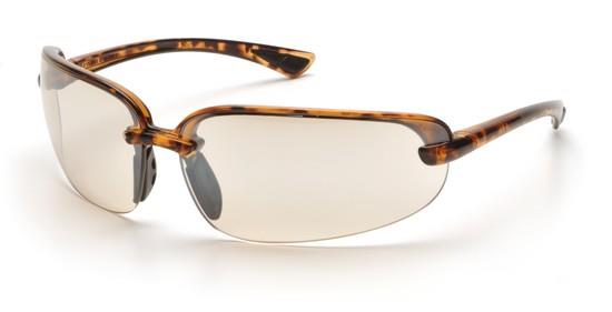 Pyramex ST6280D Safety Glasses, Protocol Eyewear IO Mirror Lens with Tortoise Shell Frame, Qty: Box/12 prs - Image 2