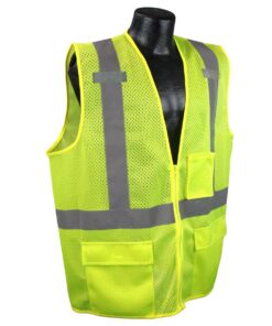 Alternative view of Radians SV27-2ZGM Class 2 Standard Vest-Green