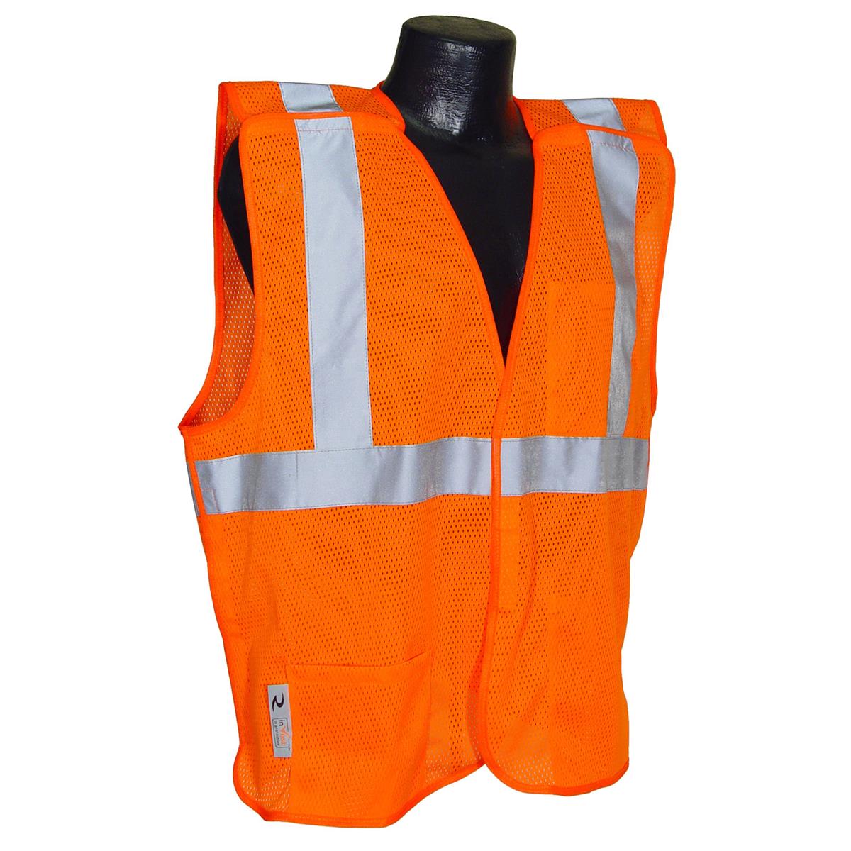Radians SV4OM Class 2 Mesh Breakaway Vest Orange - Image 2