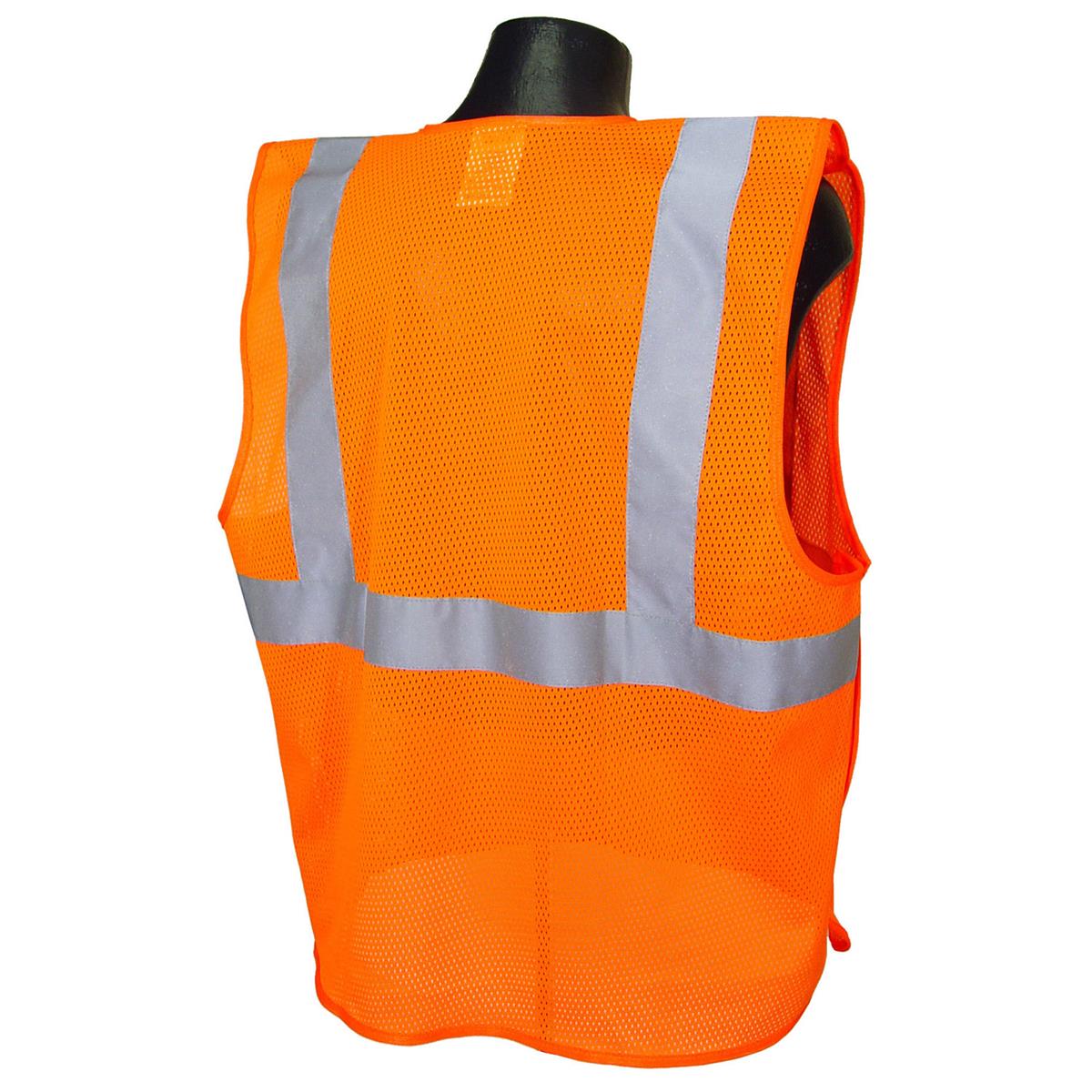 Radians SV4OM Class 2 Mesh Breakaway Vest Orange - Image 3
