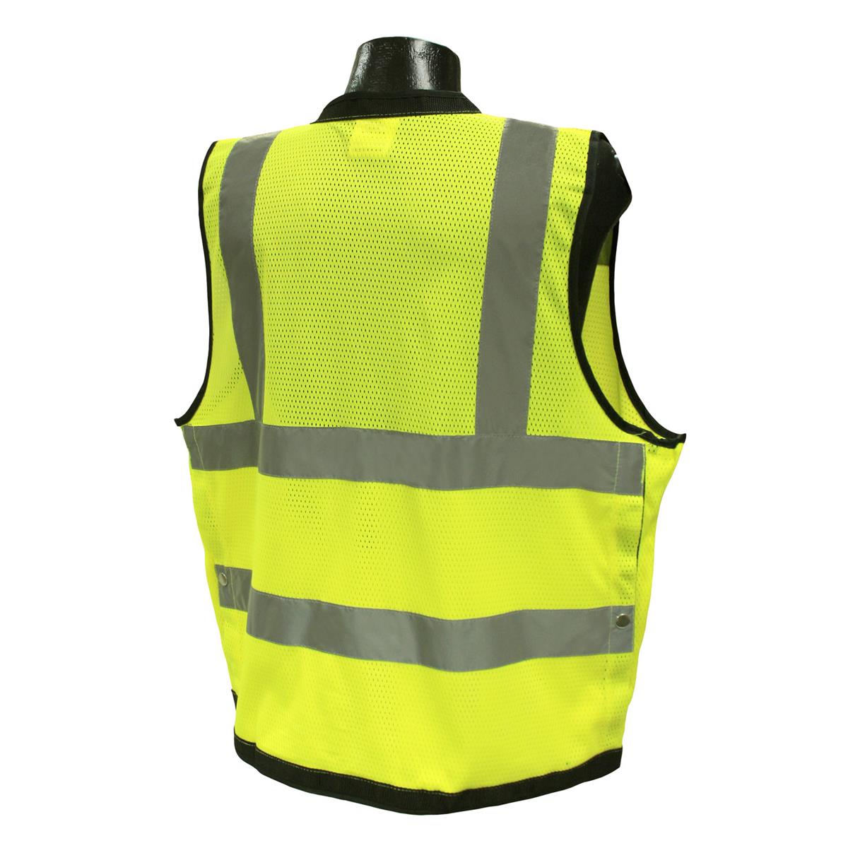 Radians SV59-2ZGD Class 2 Heavy Duty Surveyor Safety Vest - Green - Image 3