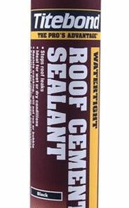 Alternative view of Titebond Roof Cement Sealant, 10.3 oz Cartridge, Case/12, Black 3211