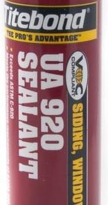 Alternative view of Titebond UA 920 Sealants, 10.1 Oz. Cartridge, Case/12, 4 Color Choices